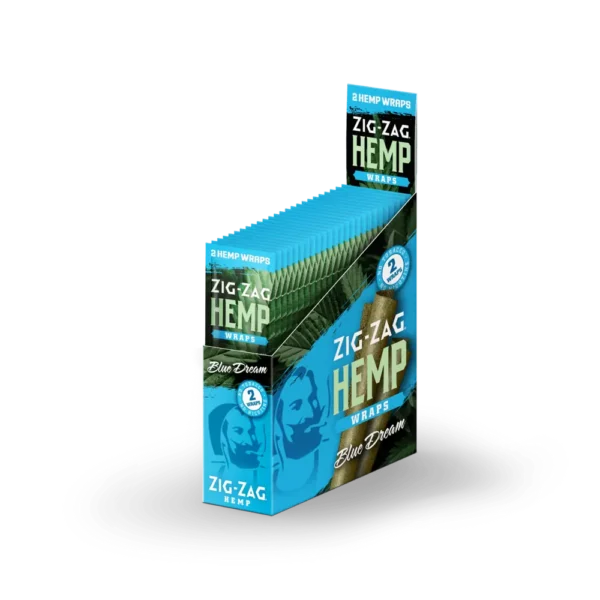 ZIGZAG HEMP WRAPS (BLUE DREAM)