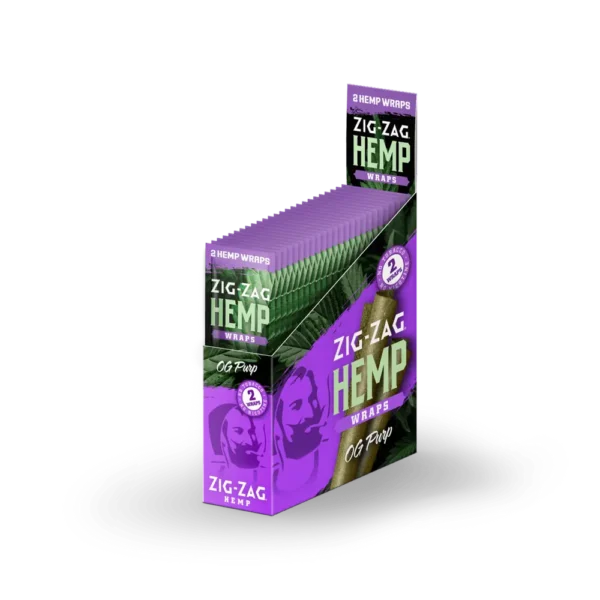 ZIGZAG HEMP WRAPS (OG PURP)