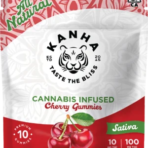 KAHNA CHERRY (SATIVA) GUMMIES