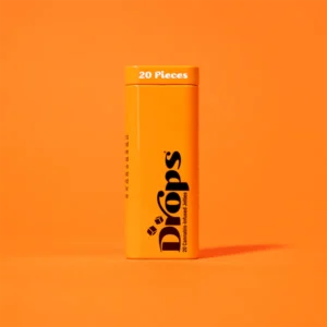 DROPS-ORANGE (THC BOMB) 20 & 2 PIECES